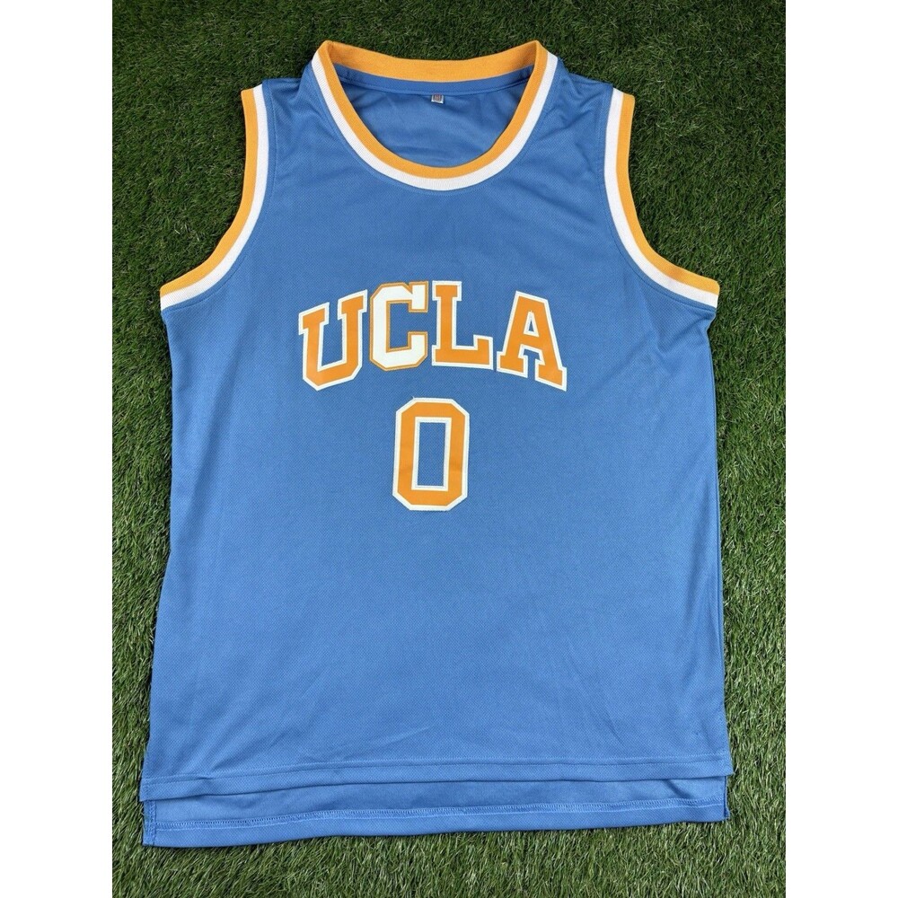 Vintage Blue UCLA Russell Westbrook Basketball Jersey Size M